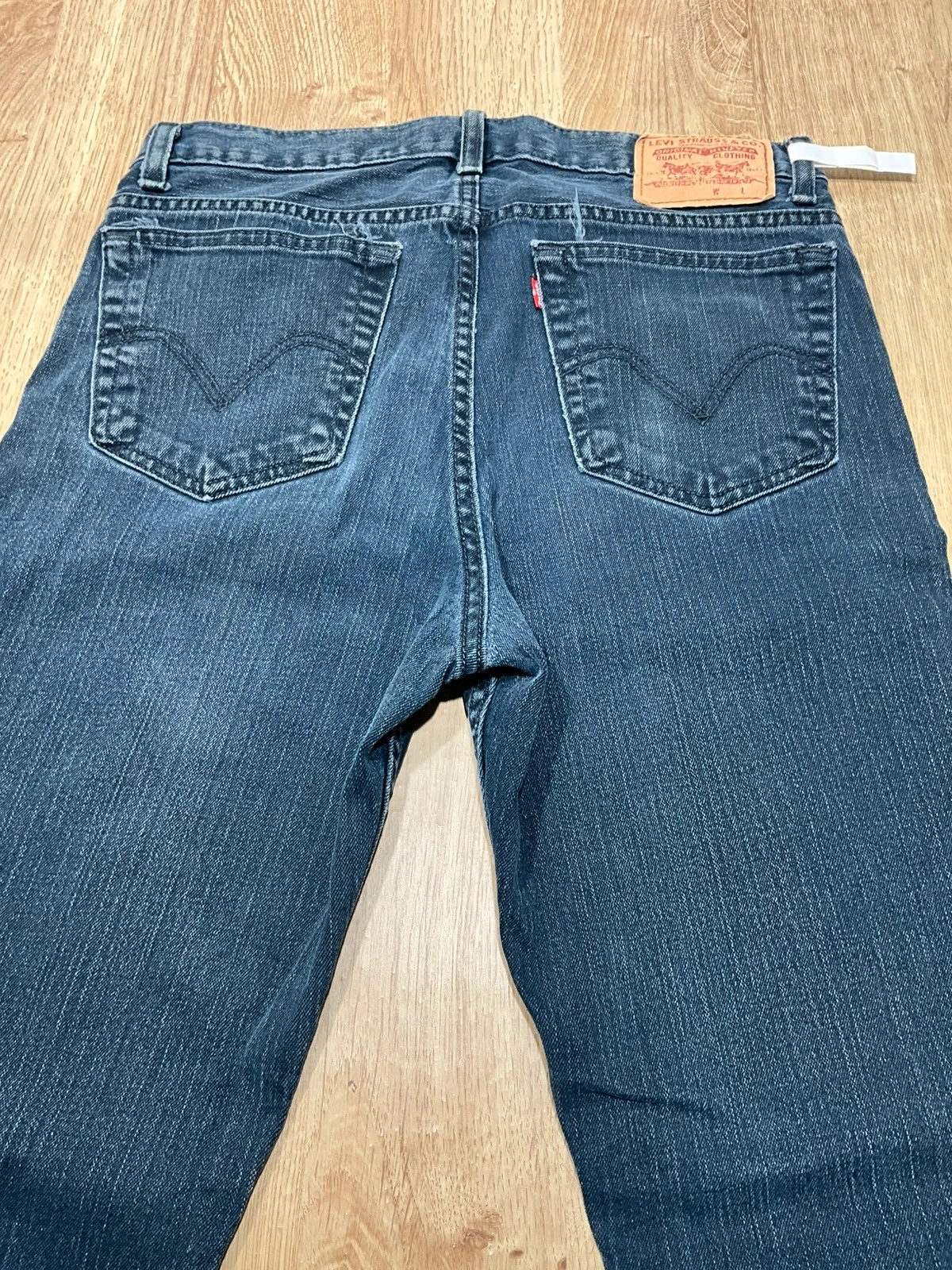 Jean Levi's Slim Fit W34 L34 Vintage Coton Noir DélavéLvh 061 – photo 8